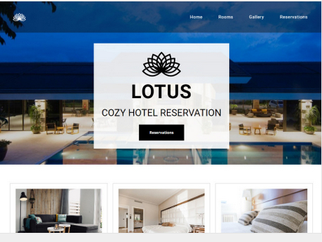 lotus hotel template